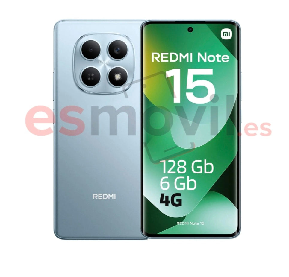 Telefono Xiaomi Redmi Note 15 4G 6.83" 128 Gb 6 Gb Ram azul (Garantia oficial