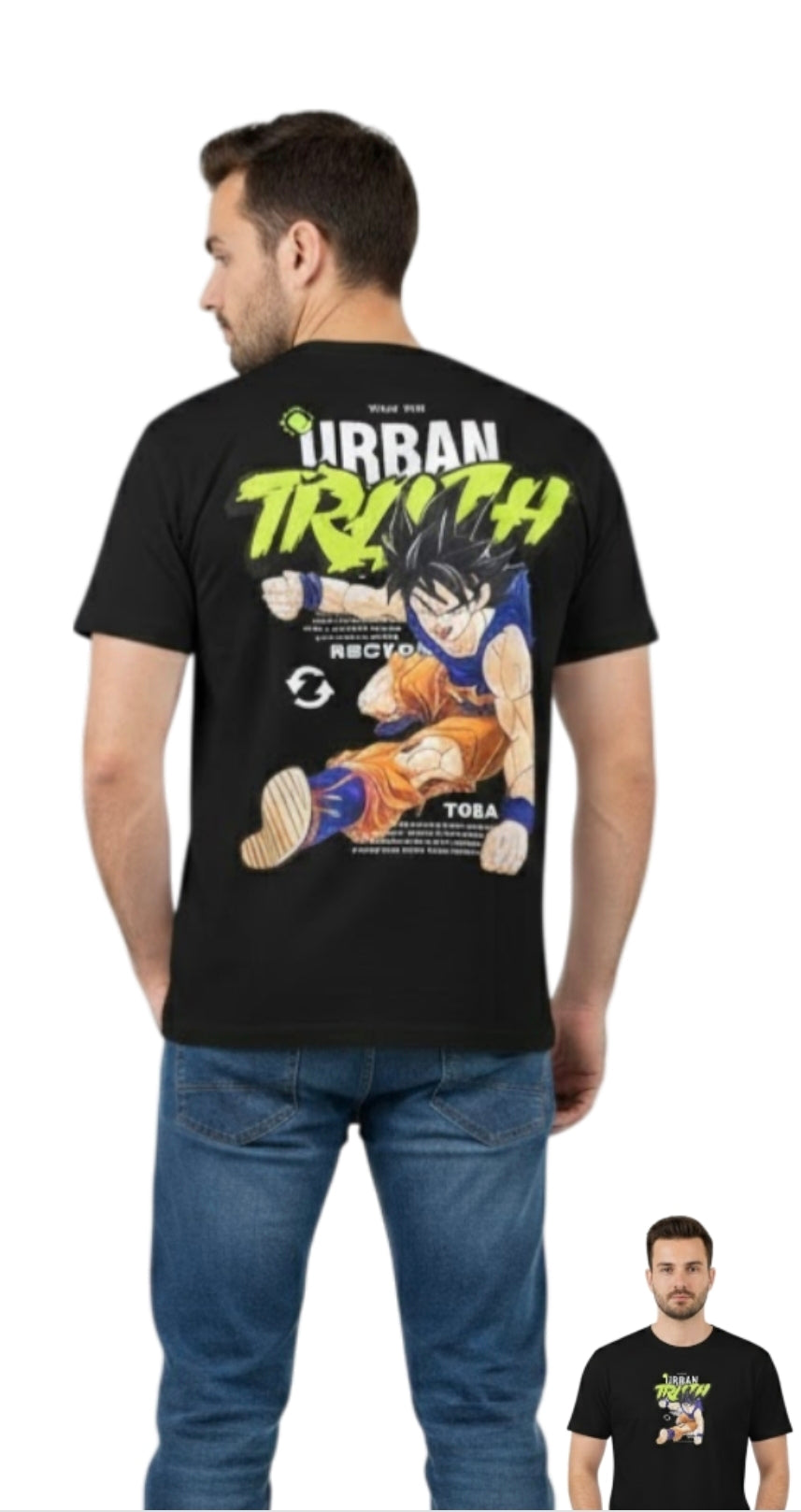 Camiseta Urban Truth Anime Streetwear ⚡🔥