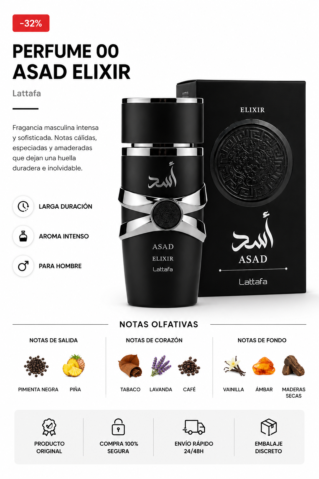 PERFUME 00 ASAD ELIXIR