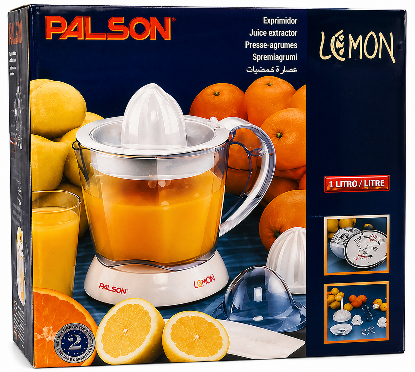 Exprimidor Eléctrico Palson Lemon 1L 🍋 Potente y Fácil de Usar
