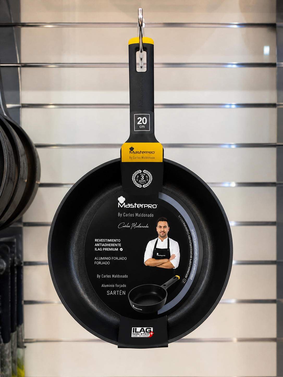Sartén Antiadherente MasterPRO 20 cm – Aluminio Forjado