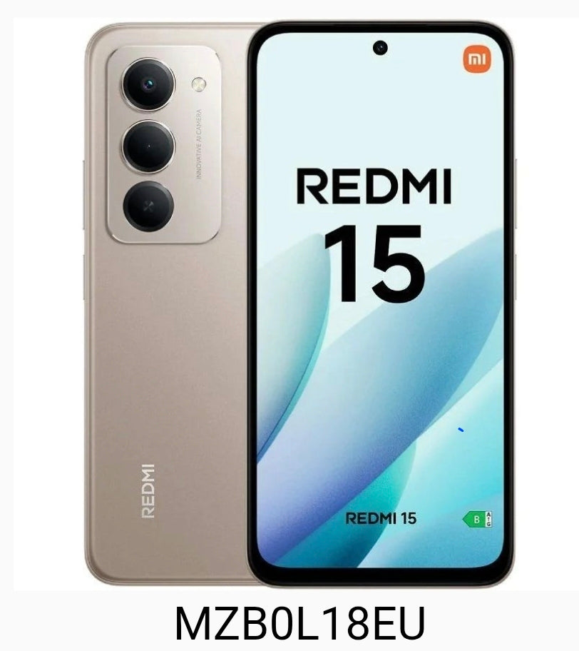 📱 Xiaomi Redmi 15 6GB + 128GB | Teléfono Móvil | Pantalla Grande | Triple Cámara 🔥